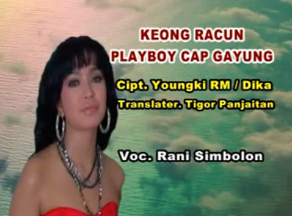 Lyric "Keong Racun" Rani Simbolon  KUMPULAN LIRIK LAGU BATAK