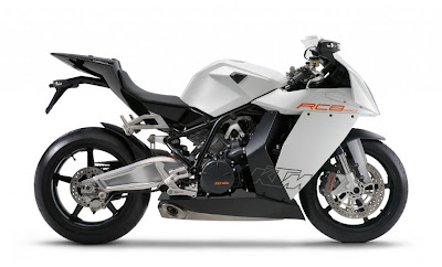 2010 KTM 1190 RC8 white