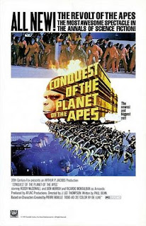 conquest of the planet of the apes movie poster picture review cornelius