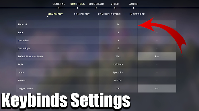 Keybinds Settings