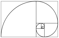  Fibonacci numbers tiled in spirals