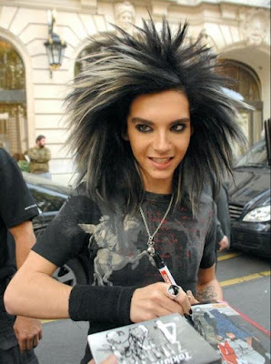 Bill Kaulitz lion big hairstyle