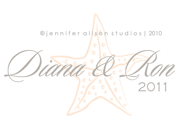 Diana Ron starfish wedding logo By admin Published February 19 2011