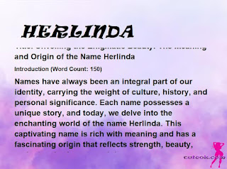 meaning of the name "HERLINDA"