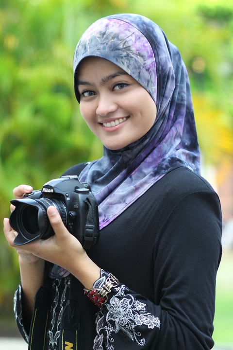 My photoblog Za Model Muslimah  photoshoot