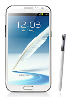 Samsung galaxy Note II android smarphone