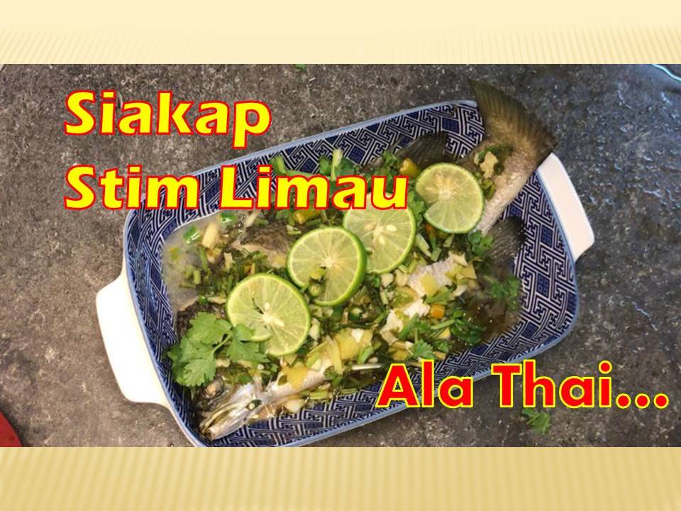 Resepi Ikan Siakap Diet - Pewarna i