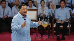 Debat Pertama Capres, Prabowo: Hakim dan Penegak Hukum Harus Independen 