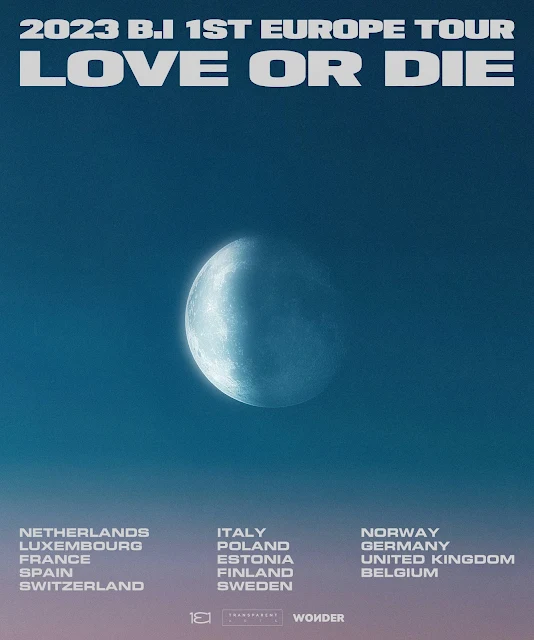 B.I 비아이 en concierto en España con 'LOVE or DIE' en 2023