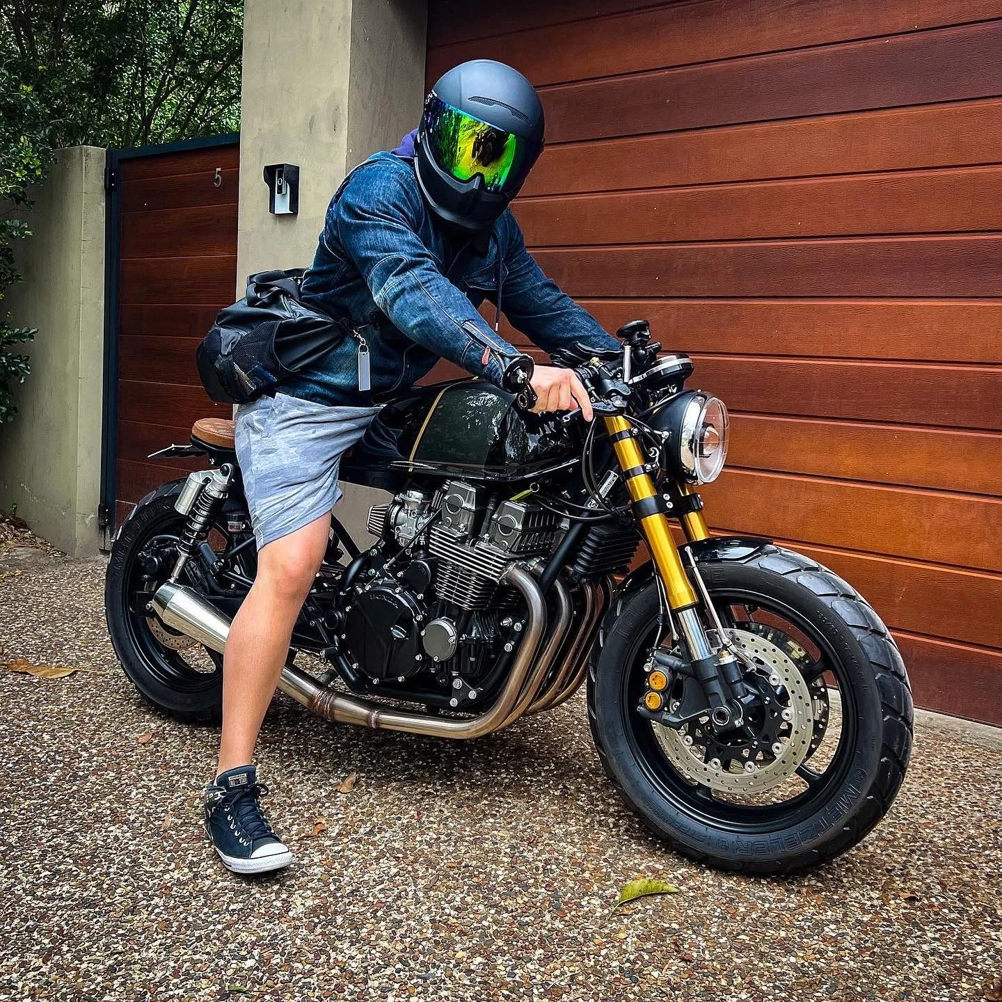 Honda CB750 Custom Scrambler Tracker 2