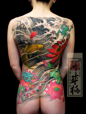 Japanese Tattoo Style Japanese tatoos styles with koi fish are generally 