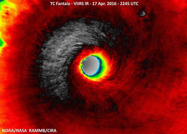 Cyclone tropical très intense Fantala