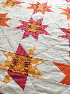 wonky star quilt