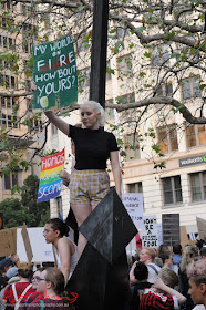 Sydney Climate Rally -'My World Is On Fire What About Yours'