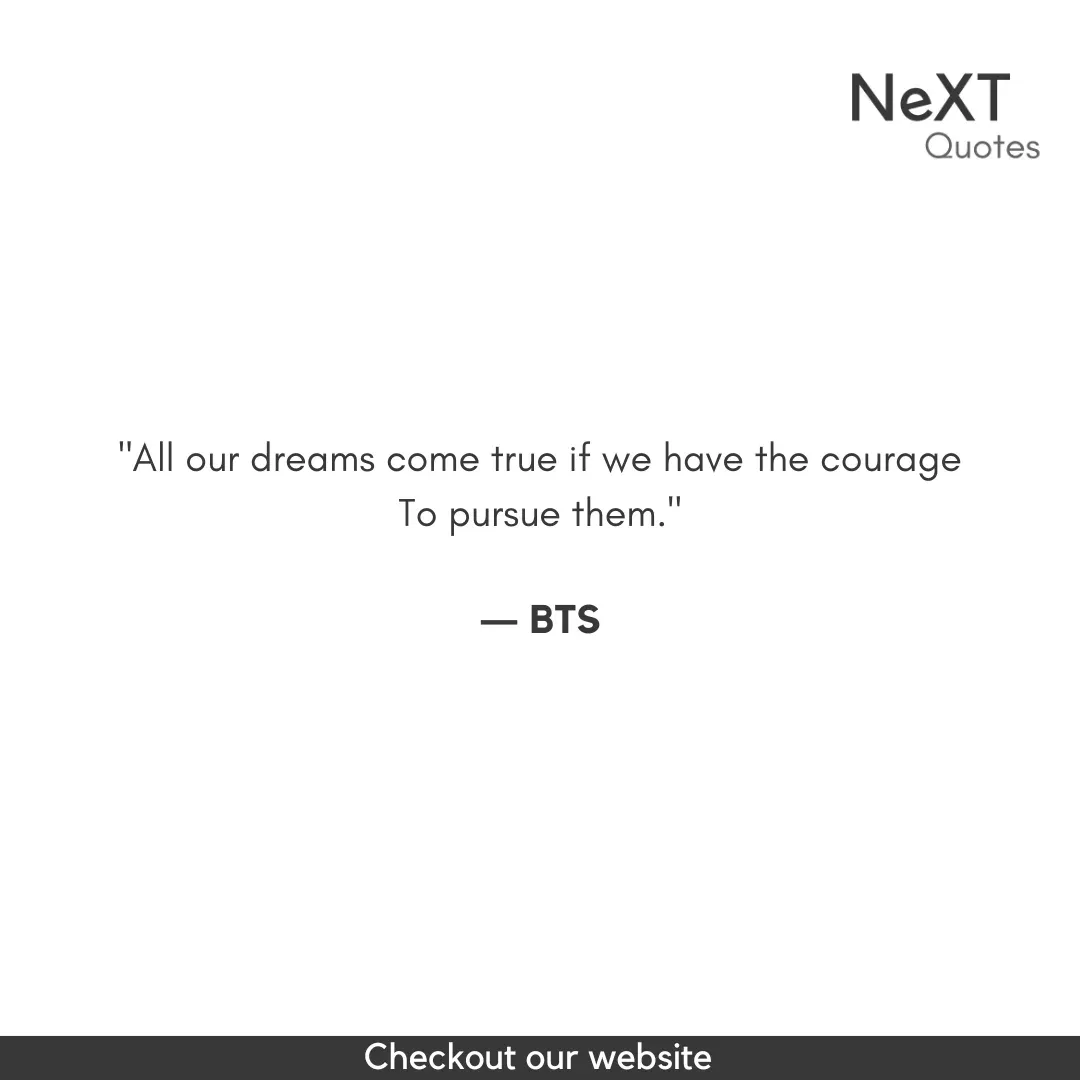 BTS Quotes