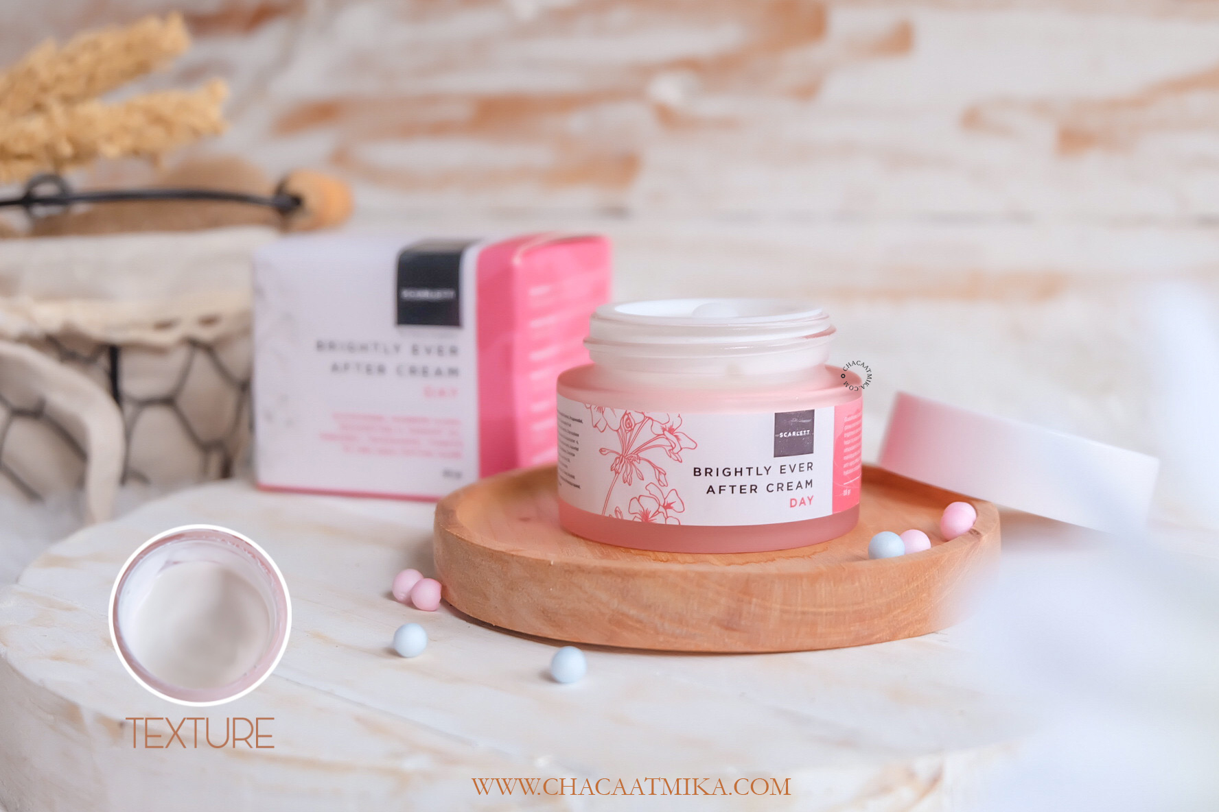 Review Scarlett Whitening Brightly Ever After Day Cream