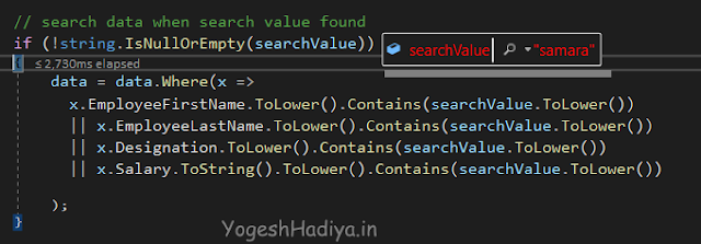 Server Side Rendering Of DataTables JS In ASP.Net Core - YogeshHadiya.in