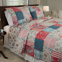 Bedford Home Quilt Set for the bedroom
