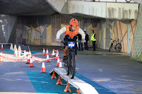 Cronoescalada ciclista de la calle Portu