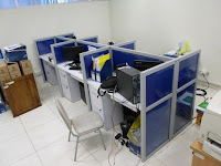 Meja Sekat Kantor - Cubicle Worstation