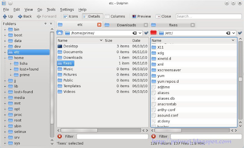 Dolphin File Manager