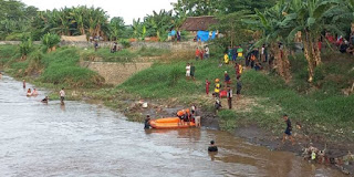 Kronologi Dua Bocah Hilang Terseret Arus Sungai Welang Pasuruan