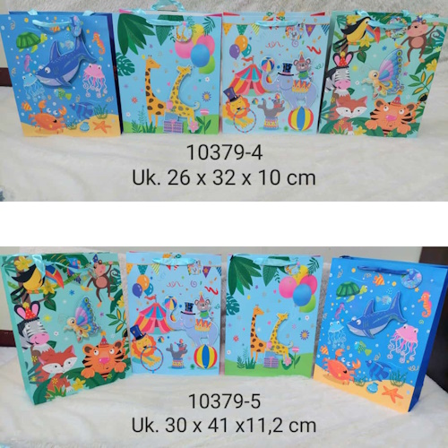 Paper Bag Motif Animal (10379-3, 10379-4)