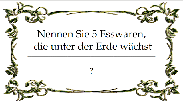 5 Dingen - Essen & Trinken (475 Fragen PC-Version)