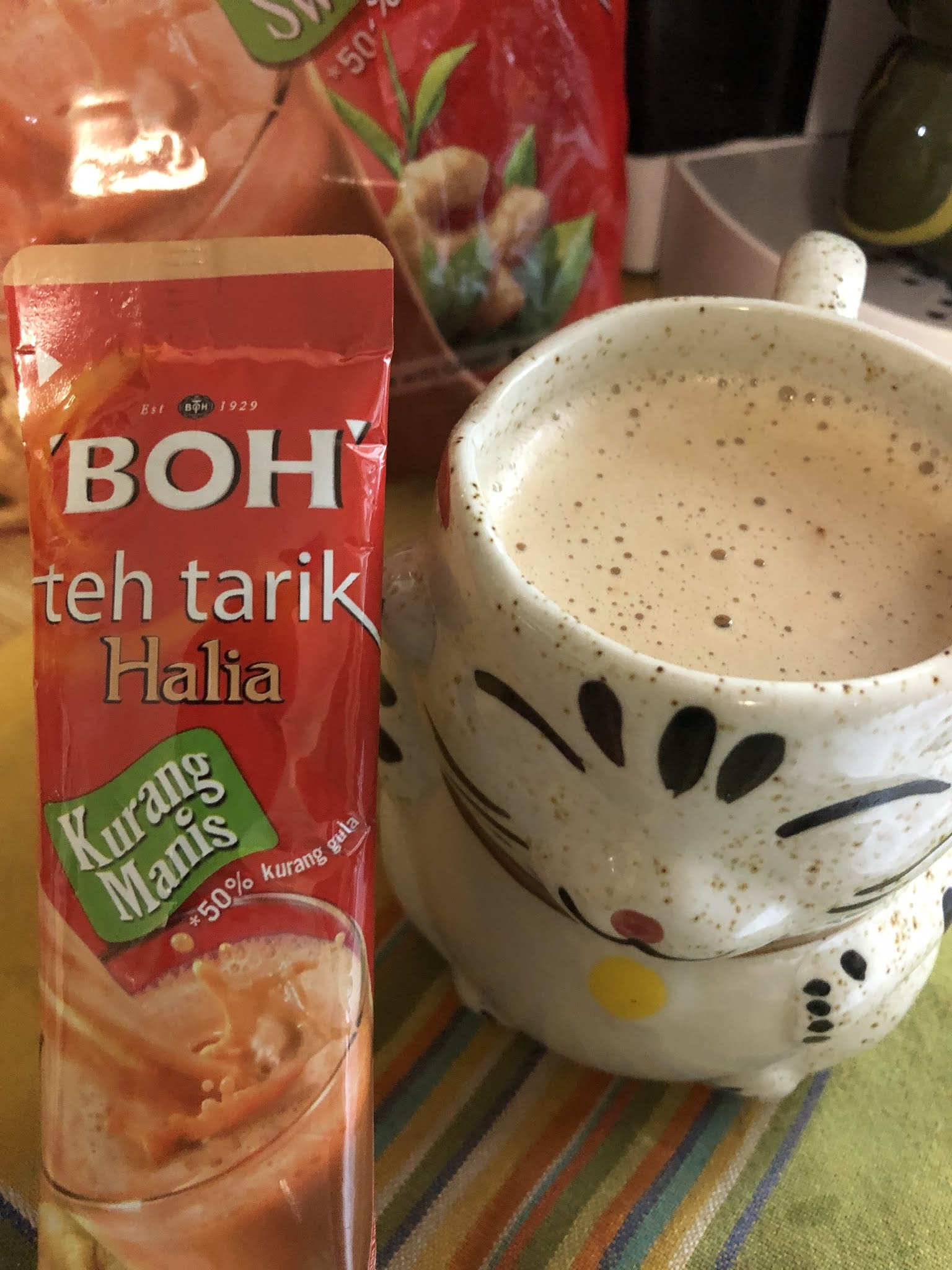 Kerrie's Cup of Tea: BOH, teh tarik Ginger