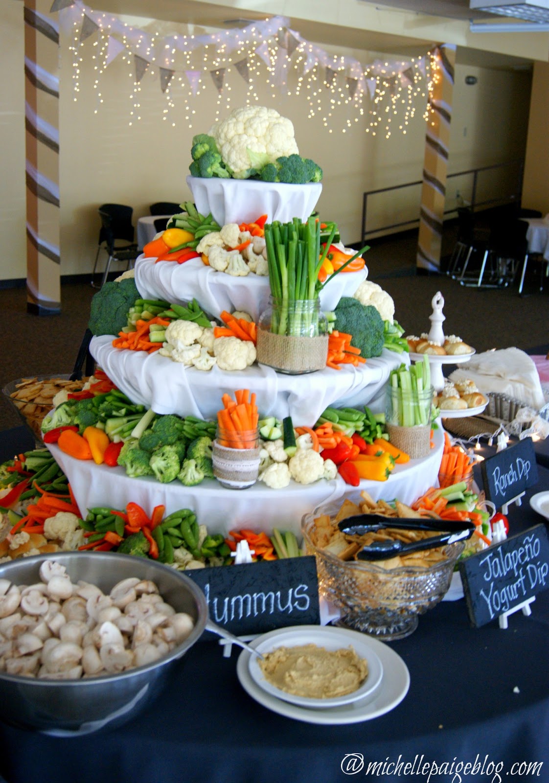 Rustic Wedding Food Displays 10