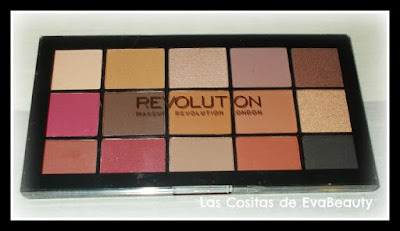 Review y Swatches Paleta sombras ojos Reloaded Iconic Vitality Makeup Revolution