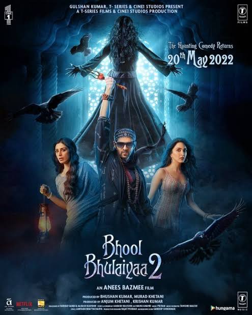 Bhool Bhulaiyaa 2 (2022) Movie Download {Hindi} Cam-Rip 480p [400MB] || 720p [1.2GB] || 1080p [4GB] by 9xmovieshub.in