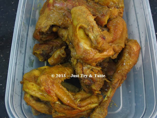 Ayam Ungkep Bumbu Kuning