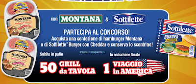 Logo Con Montana vinci 50 grill da tavola e viaggio in America