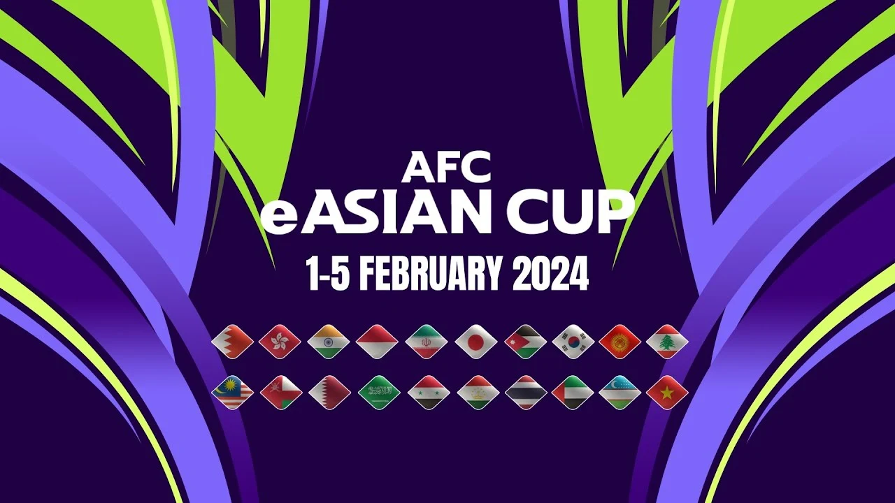 Pembagian grup AFC eAsian Cup 2024. (Sumber: AFC)