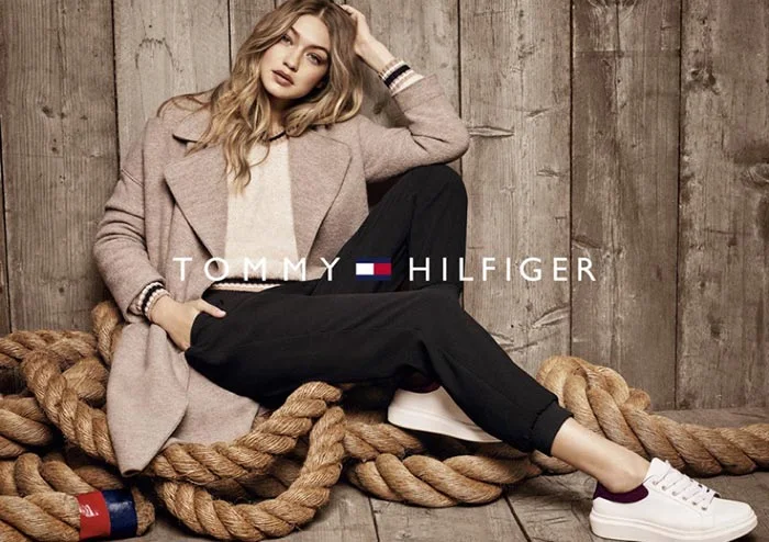 Gigi Hadid stars in the Tommy Hilfiger Fall/Winter 2016 Campaign 