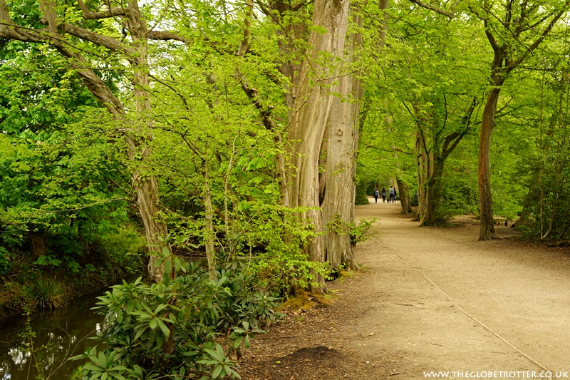 Walking trails at Forty Hall