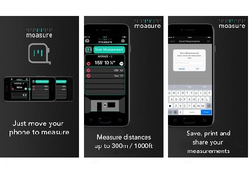 Moasure - Μετρήστε γωνίες και αποστάσεις έως 300 μέτρα με το κινητό σας