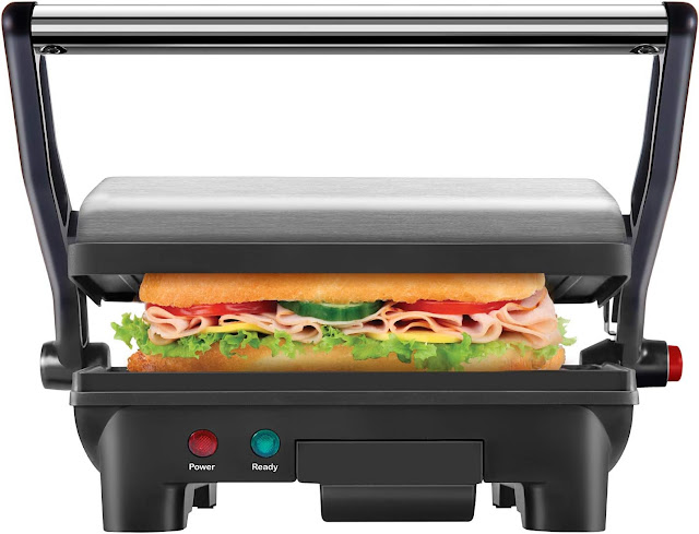 Chefman Electric Panini Press Grill and Gourmet Sandwich Maker