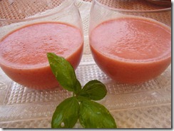 sopa de sandia
