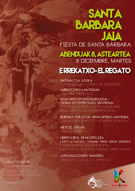 Cartel de la fiesta de Santa Bárbara