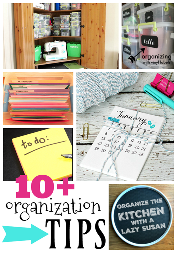 10  Organization Tips at GingerSnapCrafts.com #organization #tipsandtricks[7]