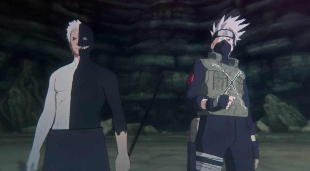 Naruto Shippuden Ultimate Ninja Storm 4 New York Comic Con 2015 Game Trailer featuring Kakashi and Obito Working Together Against Madara