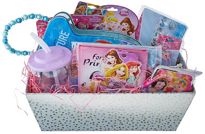 Christmas Gift Baskets,Disney Princess Themed,Holiday Gifts Idea for Girls,Birthday, Get Well