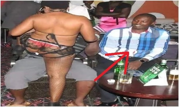 Ugandan lawmaker spotted in a strip club