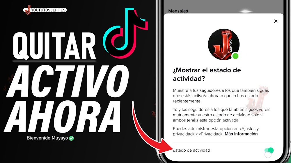 Como QUITAR el Activo Ahora en TikTok 🟣