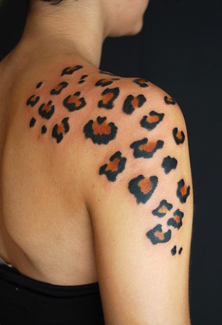 Cheetah Print Tattoos