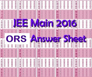 JEE Advanced 2016 ORS Sheets Online Display on June 1st and Answer Keys on June 5th