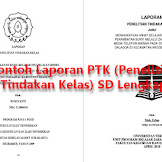 Download Pola Laporan Ptk (Penelitian Tindakan Kelas) Sd Lengkap