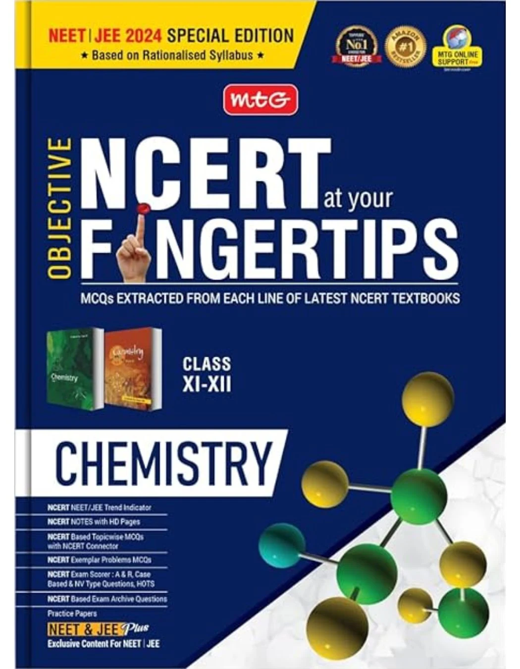 MTG NEET NCERT Based Book - Cover - Chemistry